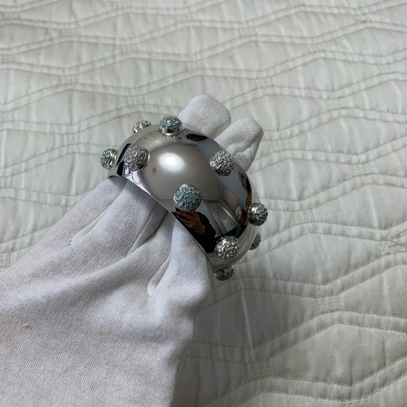 Ultra Rare Genuine Collector's Swarovski Cuff Bracelet - Picture 4 of 14